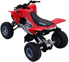 NewRay TRX450R red side profile showcases authentic detailing for fans