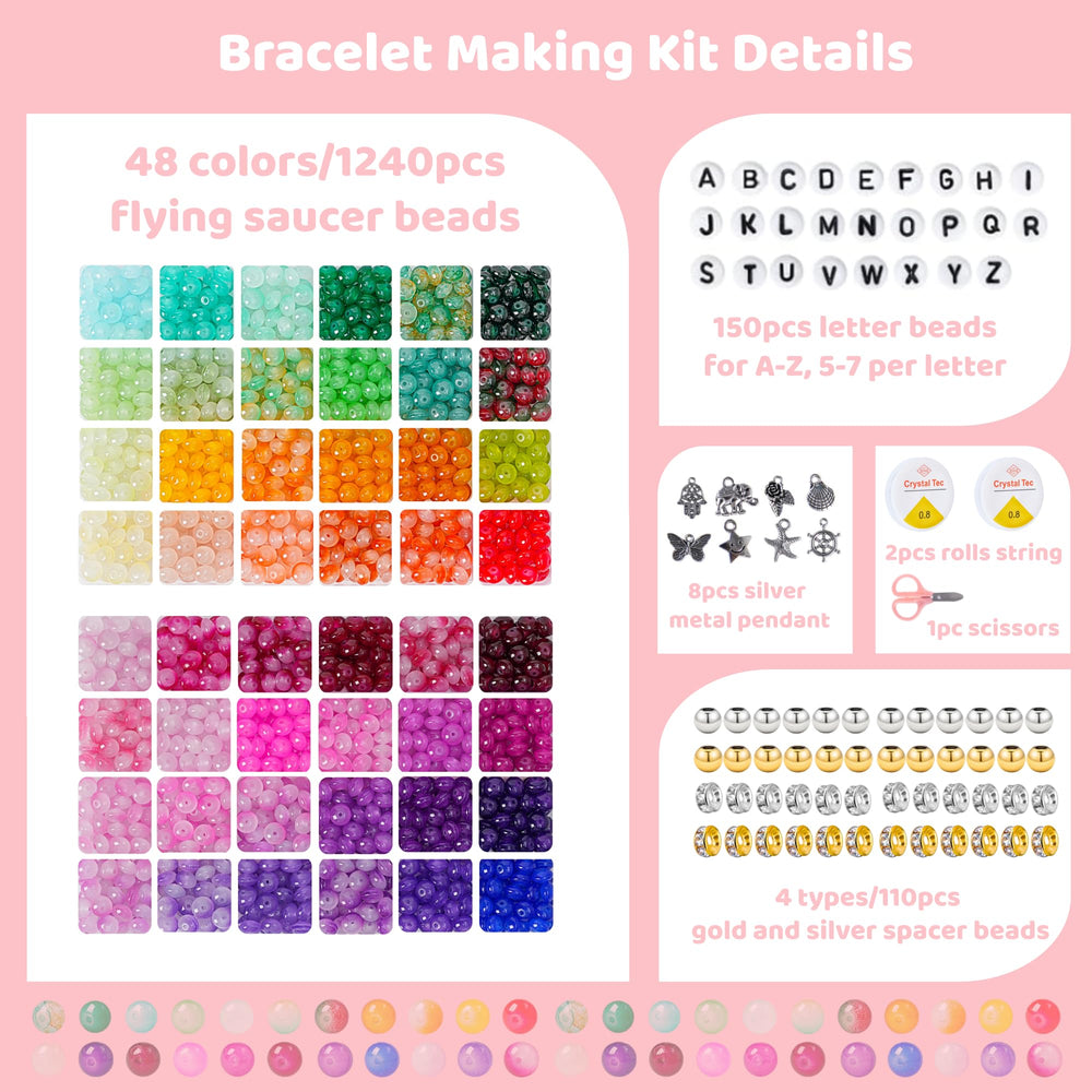NewsKit 24-grid bead organizer keeps beads sorted for easy crafting.