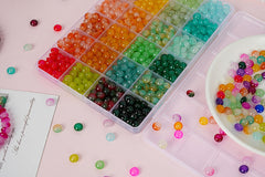 NewsKit alphabet beads for personalized, playful jewelry designs.