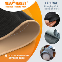 Newverest damage-free design helps keep puzzle pieces safe during storage.
