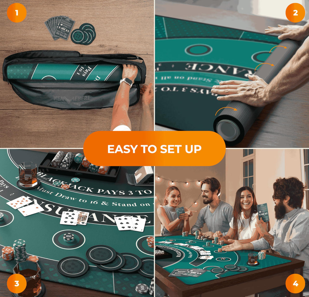 Newverest gift-ready packaging makes a thoughtful poker night gift.