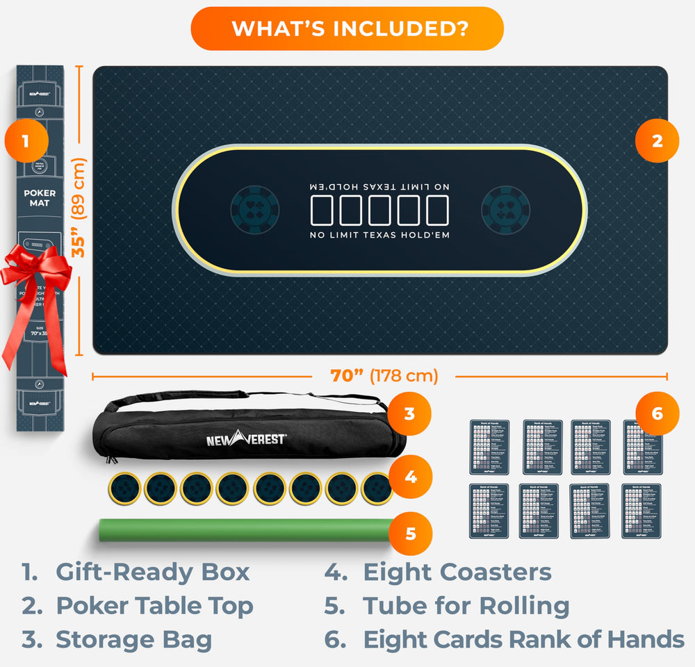 Newverest poker table top gift box hints at a ready-to-gift experience
