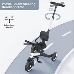 Newyoo adjustable handlebar, seat, and pedals grow with your child