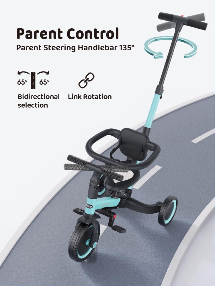 Newyoo carbon steel frame and EVA wheels ensure durability and comfort.