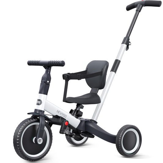 Newyoo Toddler Bike front view showing a safe starter design for young riders
