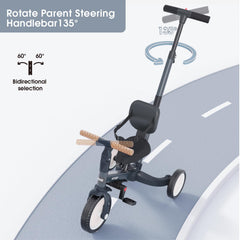 Removable backrest on Newyoo TR007 supports growing children
