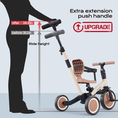 Newyoo TR007 pedals detail enabling smooth mode transitions.