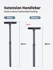 Newyoo TR008 carbon steel frame for durable support