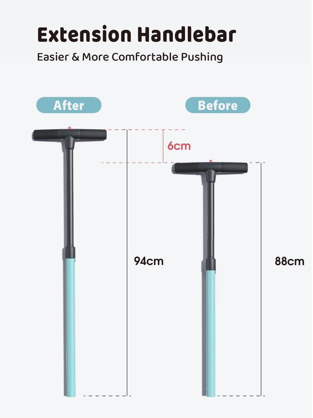 newyoo TR008 quick-assembly buttons simplify setup
