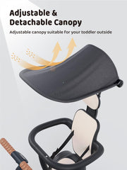 Newyoo tricycle adjustable handlebar ensures comfortable steering as child grows