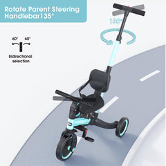 newyoo tricycle pedal positions enabling mode changes