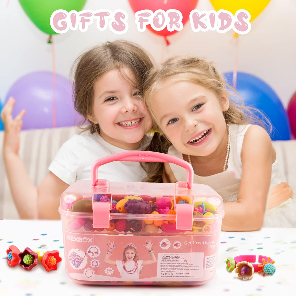 NEXBOX Design your own jewelry activity sparks creativity.