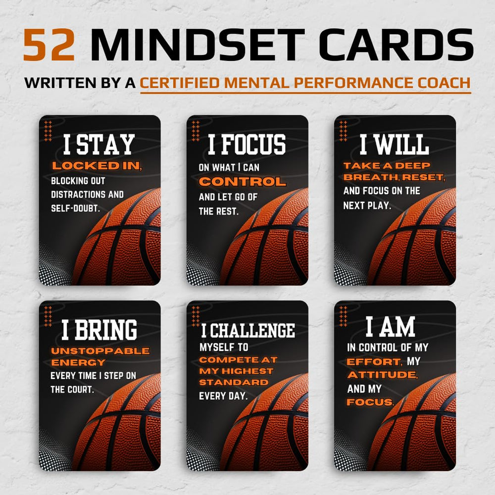 Next Play Mindset game day ritual cards guide pre-game focus.
