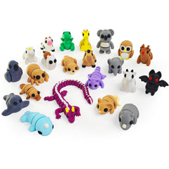 Next Stop M octopus figurine with articulated joints for hands-on play