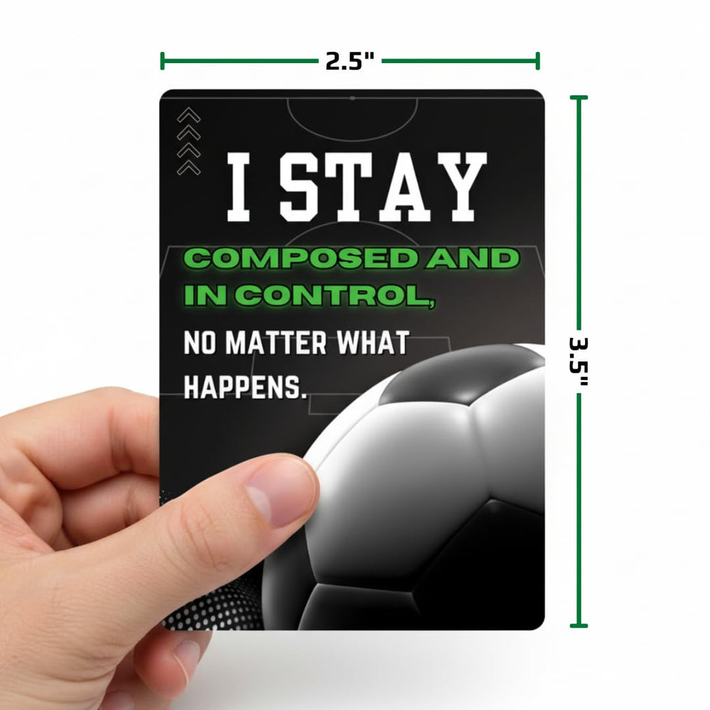 Next Play Mindset deck closeup card detail reveals crisp typography.
