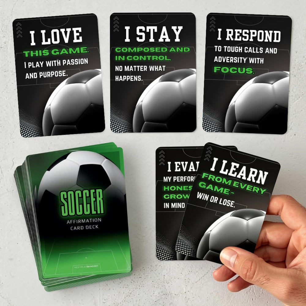 Next Play Mindset packaging box showcases thoughtful gift for players or coaches.