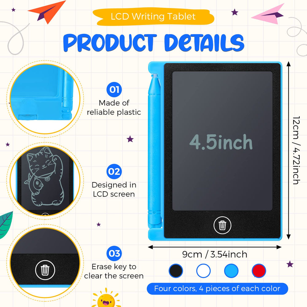 Nezyo portable 4.5-inch doodle board ideal for travel and quiet drawing.