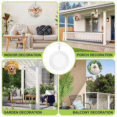 Ngdiluxury double-sided sublimation wind spinner offers two decorating faces.
