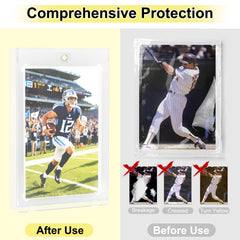 Ngdiluxury UV-resistant sleeves preserve color and edges of collectible cards