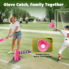 NIBBaNACAL pink bat supports small hands and confident swings.