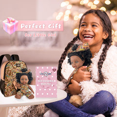 Nice2you backpacked doll with accessories ready for tidy storage