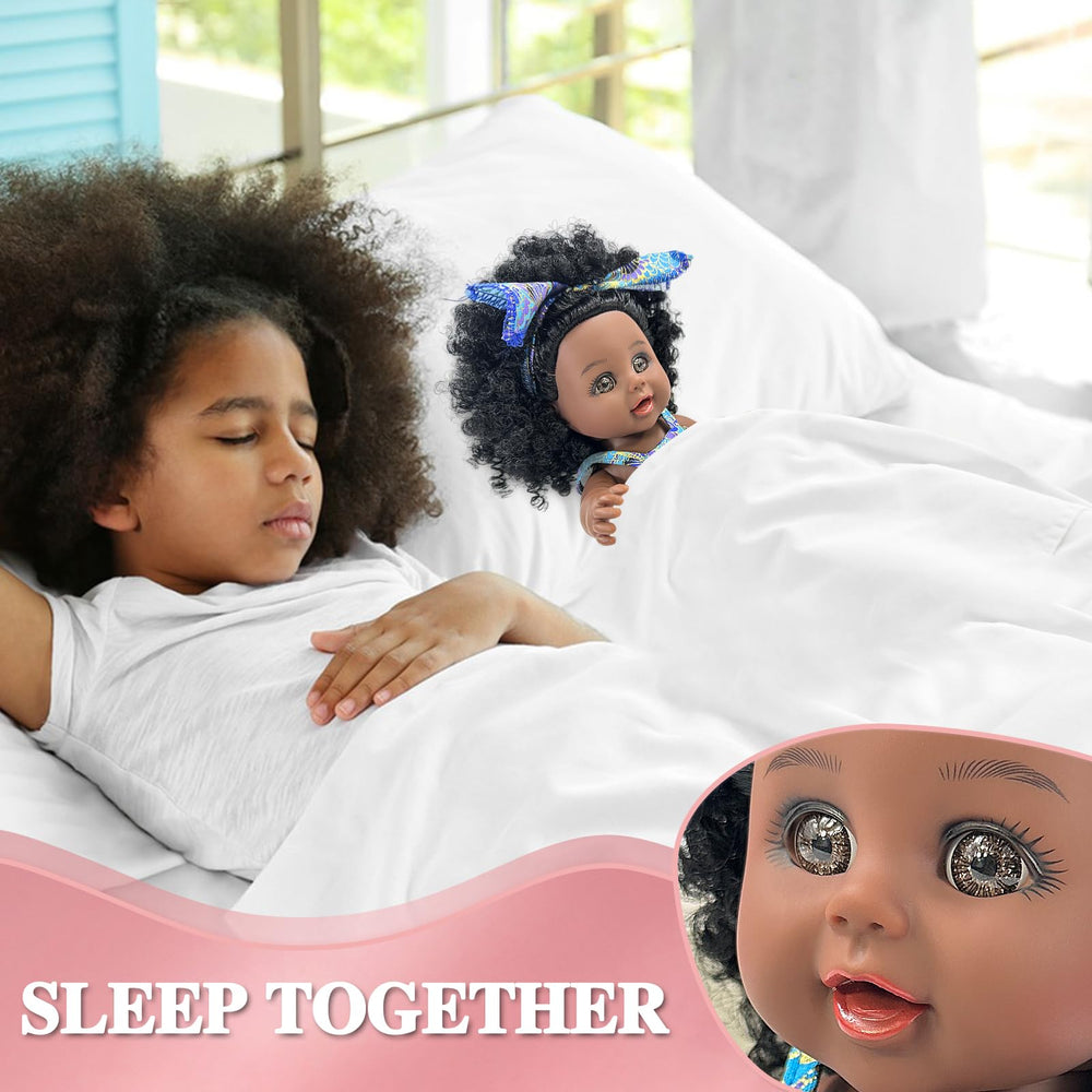 Nice2you doll with realistic facial features for engaging pretend play.