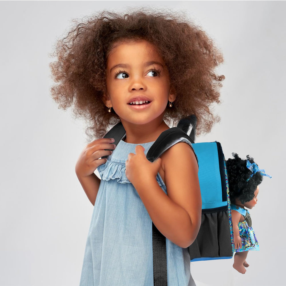 Nice2you curly hair doll ready for styling and dressing.