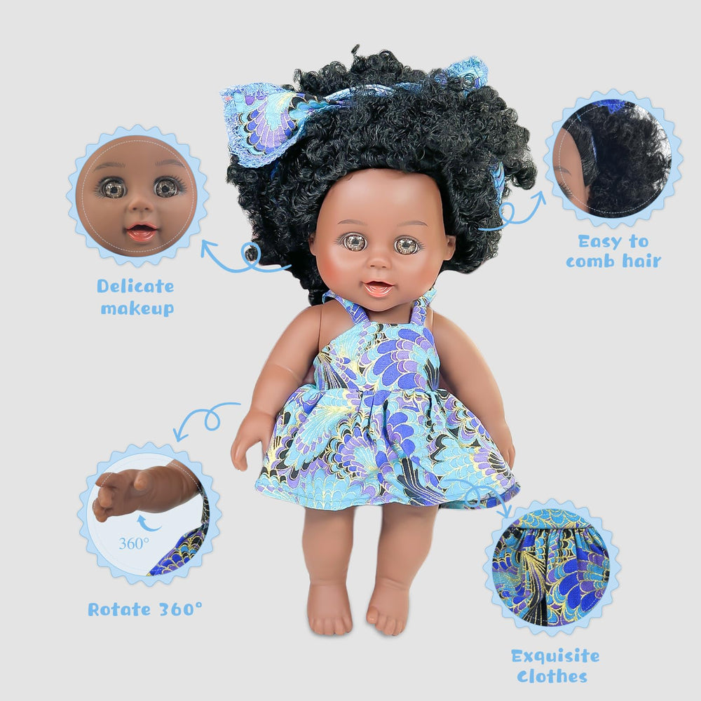 Nice2you premium vinyl doll material ensures durable, washable play.
