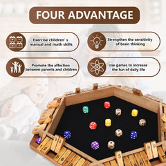 Nicecho Shut The Box multi-player setup invites group strategy and laughter.
