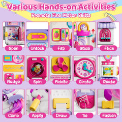 Nicella Busy Board telephone learning introduces language through music cues.