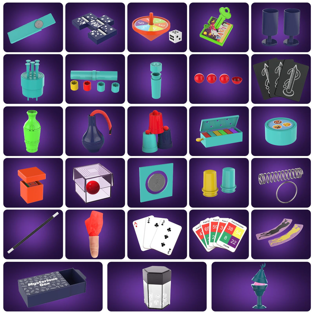 Premium 28-in-1 props from Nicella enable versatile, engaging performances.