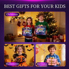 Family-friendly moments as kids practice tricks for gatherings with Nicella.