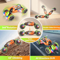 Nicella RC car drift action capturing thrilling on-table stunts