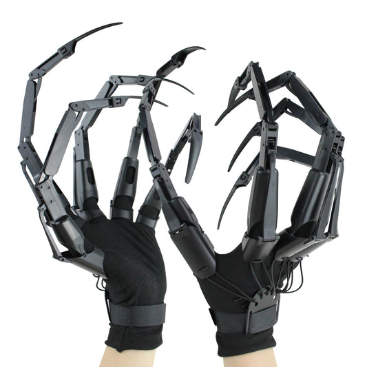 NICENICY articulated finger extensions with glove for dramatic cosplay detail