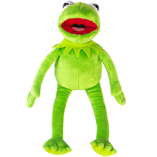NICERINC Kermit plush with movable mouth for expressive play and hugs.