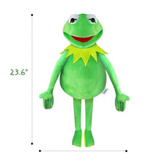NICERINC Kermit Puppet soft body invites gentle squeezes and cuddly moments.