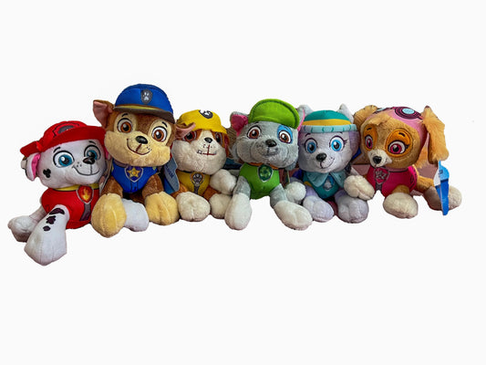 Nickelodeon PAW Patrol Marshall 6 inch plush, soft cuddle buddy for adventures