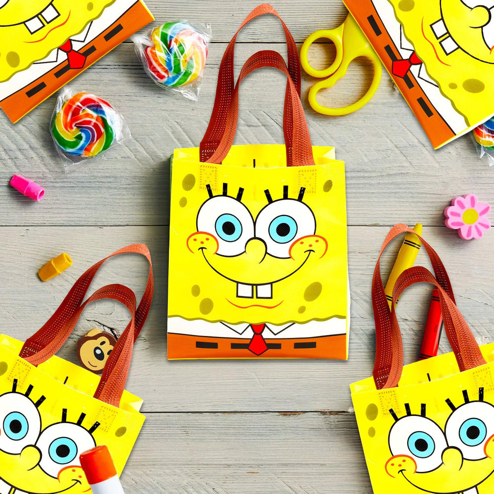 Nickelodeon Spongebob 24-guest set packaging for organizers and planners.