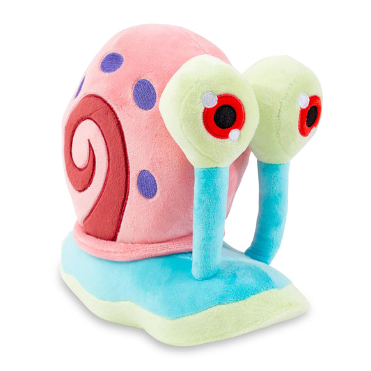Nickelodeon SpongeBob Gary snail plush full view—soft, huggable, collectible character.