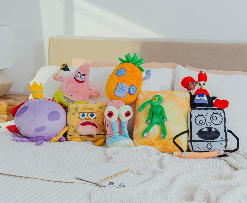 Nickelodeon SpongeBob King Jellyfish plush official license and authentic design.