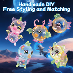 Nicknack Eyes and Wings Sticker Set adds character to balloon designs.