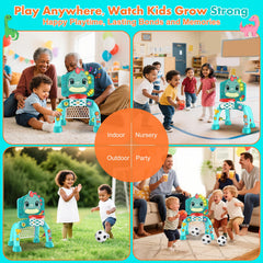 Nicmore dinosaur sturdy base keeps play stable during lively sessions.