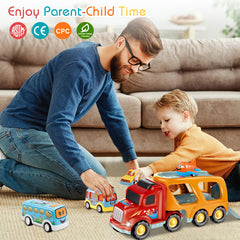 Nicmore kid imaginative play truck supports hands-on exploration and bonding.
