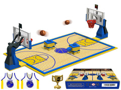 Nicolababe basketball court baseplates offer a sturdy play surface for creative basketball games.