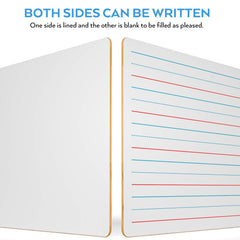 Nicpro 8-color dry erase pens included for vibrant, erasable writing.