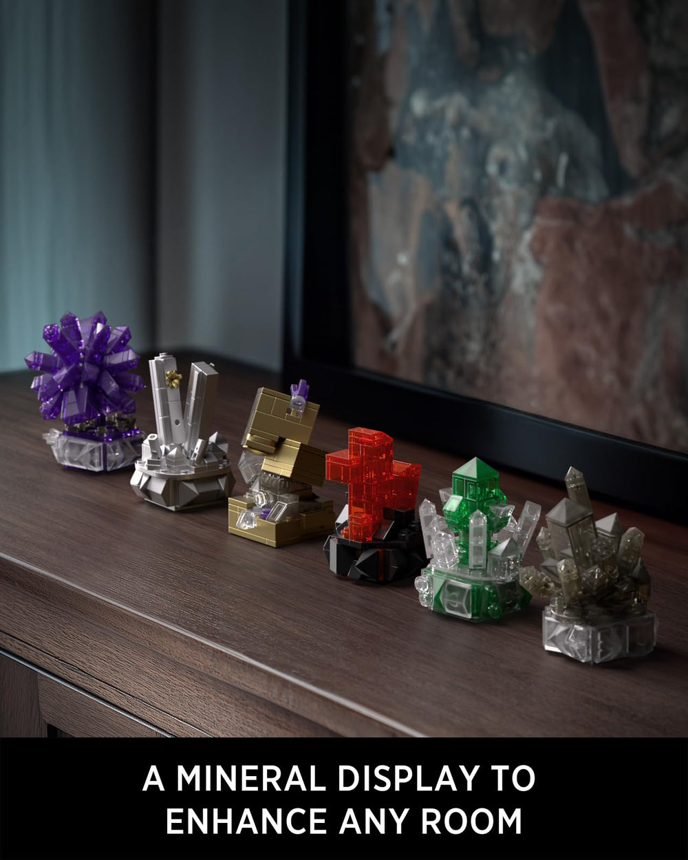Nifeliz Geology Amethyst Model adds colorful focal point and calming aura