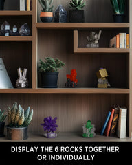 Nifeliz Geology Jasper Model serves as a creative desk decor piece