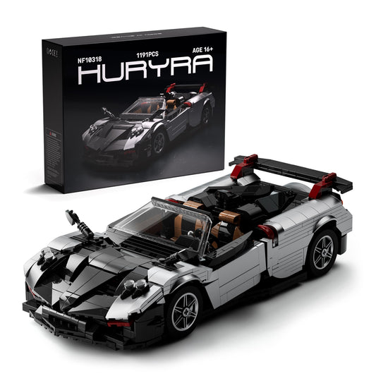 Nifeliz HURYRA front hood opens to reveal engine detail for display realism.
