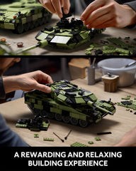 Nifeliz Leopard II A7 tank interior detail for immersive building experience.