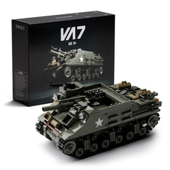 Nifeliz M7 Priest tank top view shows open turret for display and collection